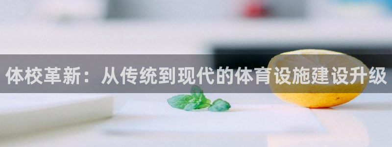 意昂体育4软件：体校革新：从传统到现代的体育设施建设