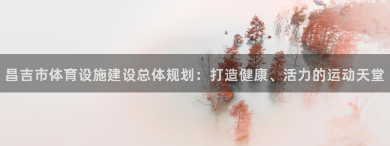 海南意昂体育4发展怎么样：昌吉市体育设施建设总体规划：打造健